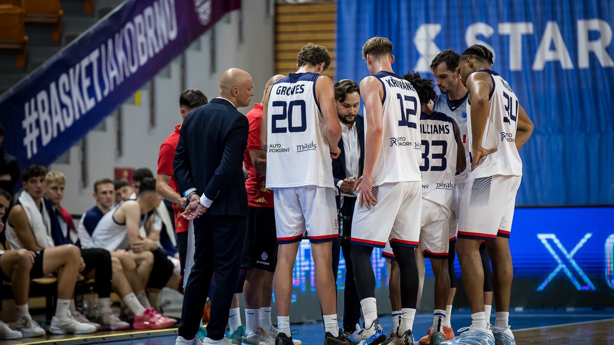 Místo zápasu roku horor. Basket Brno schytal v Evropě výprask od Španělů, trenér se omlouval fanouškům